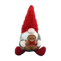 GNOME ASSIS AVEC PAIN EPICE H.60CM