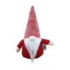 GNOME ASSIS ROUGE BLANC H.24CM