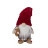 GNOME NOEL AVEC PANTOUFLES PELUCHE H.54CM