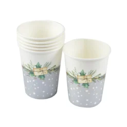 GOBELETS IMPRIMES NOEL 25CL X6 PIECES