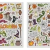 GOMMETTES HAPPY HALLOWEEN 0.7 A 7. CM X148 PIECES