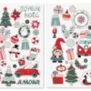 GOMMETTES NOEL X51 PIECES