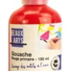 GOUACHE ROUGE PRIMAIRE BOUTEILLE DE 150 ML