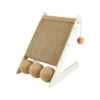 GRIFFOIR INCLINE BOULES ET JOUETS STRUCTURE BOIS 30X28X34CM
