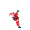 GRIMPEUR PERE NOEL AVEC CORDE H.60CM