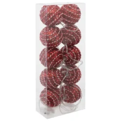 GUIRLANDE BOULE 10 LEDS BLANC CHAUD L.165CM