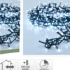 GUIRLANDE CLUSTER 400LED 8M BLANC FROID IP44