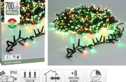 GUIRLANDE CLUSTER 700 LED MULTICO 14M IP44
