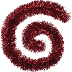 GUIRLANDE DE NOEL BOA 150X8X2M ROUGE