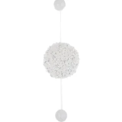 GUIRLANDE DE NOEL BOULE 6CM PAILLETTE 1.50M