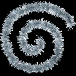 GUIRLANDE DE NOEL ETOILE LASER 100X6X2M ARGENT