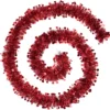 GUIRLANDE DE NOEL PASTILLE EMBOSSEE 100X4X2M ROUGE