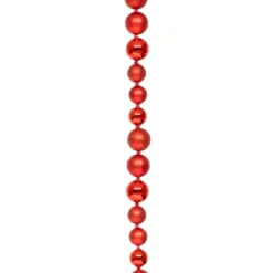 GUIRLANDE DE NOEL PLASTIQUE BOULES ROUGE 2M