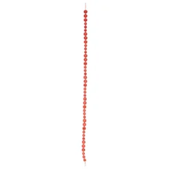 GUIRLANDE DE NOEL PLASTIQUE BOULES ROUGE 2M
