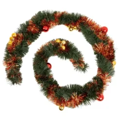 GUIRLANDE DE NOEL VERTE XL ROUGE 100X5X2.7M