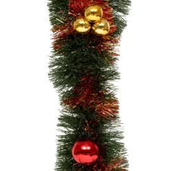 GUIRLANDE DE NOEL VERTE XL ROUGE 100X5X2.7M