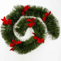 GUIRLANDE DE NOEL VERTE 200X6X2.7M BOA NOEUD