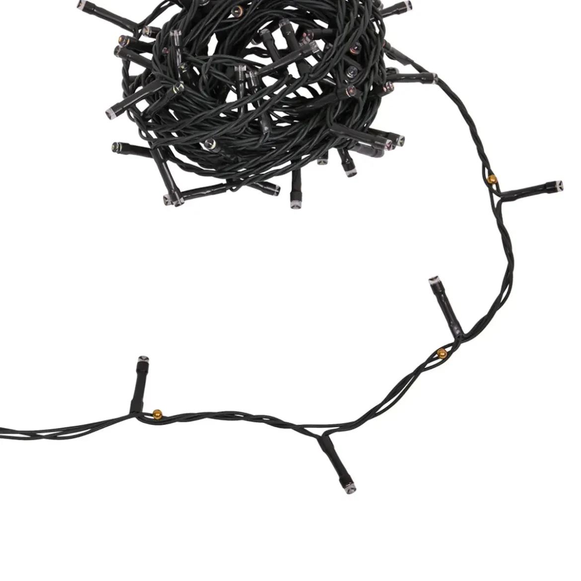 GUIRLANDE ELECTRIQUE EXTERIEUR 80 LED 6M MULTICOLORE PILES