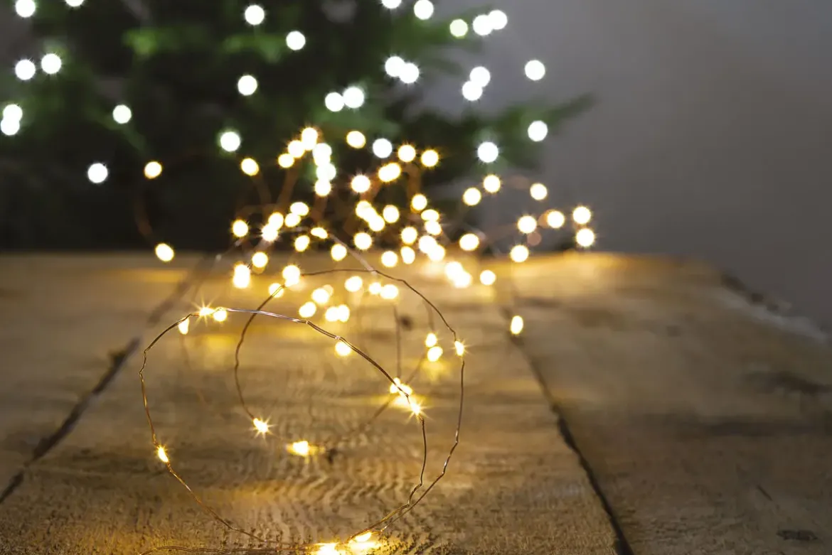 GUIRLANDE EXTERIEUR COPPER 300LEDS BLANC CHAUD