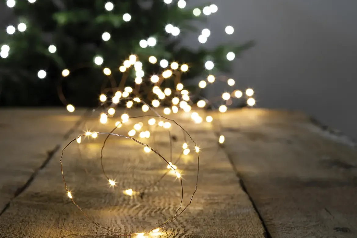 GUIRLANDE EXTERIEUR COPPER 200LEDS BLANC CHAUD