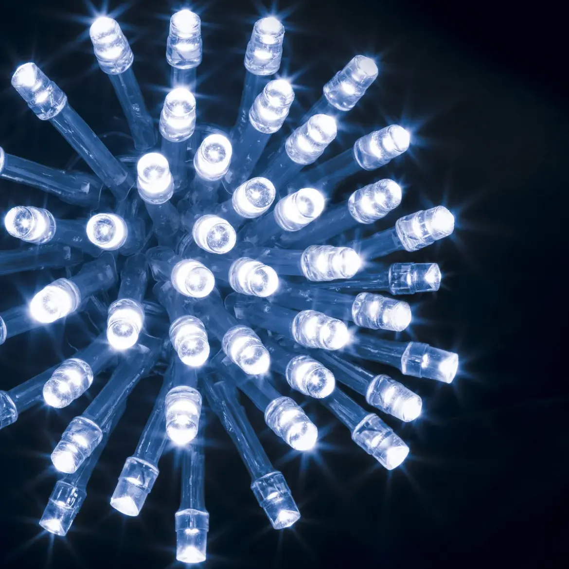 GUIRLANDE EXTERIEUR 10M 100LEDS BLEU