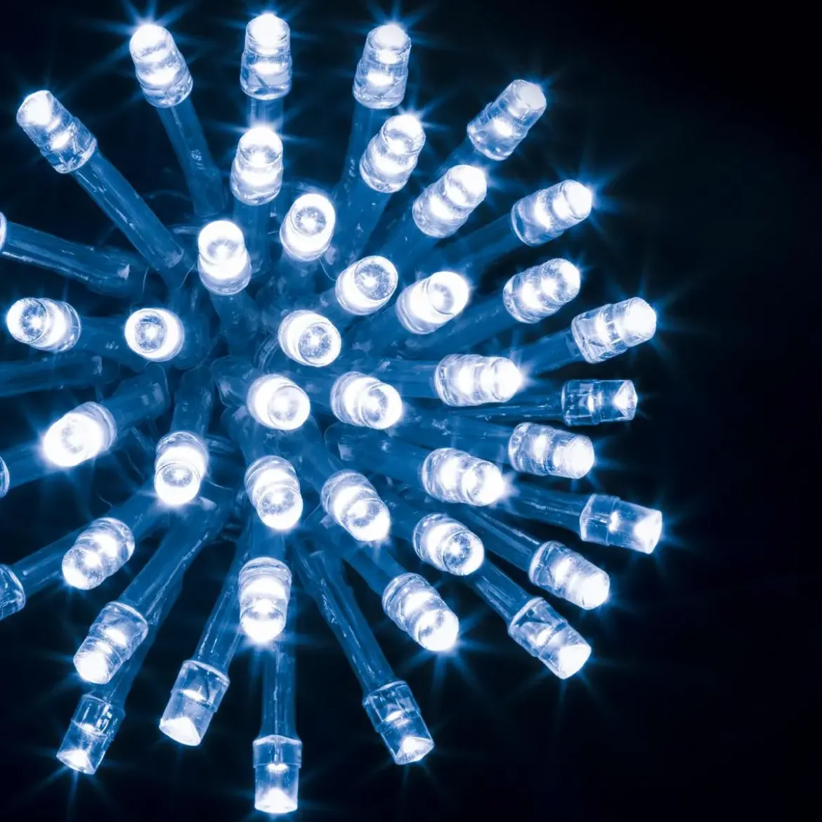 GUIRLANDE EXTERIEUR 10M 100LEDS BLEU