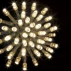 GUIRLANDE EXTERIEUR 10M 100LEDS BLANC CHAUD FIL TRANSPARENT