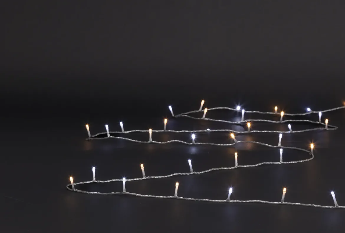 GUIRLANDE EXTERIEUR 20M 200LEDS BLANC FROID ET CHAUD