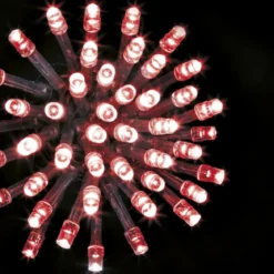 GUIRLANDE EXTERIEUR 10M 100LEDS ROUGE
