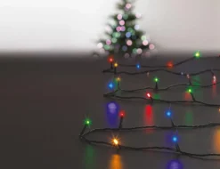 GUIRLANDE EXTERIEUR 20M 200 LEDS SOLAIRE MULTICOLORE