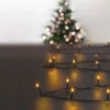 GUIRLANDE EXTERIEUR 10M 100 LEDS SOLAIRE BLANC CHAUD