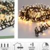 GUIRLANDE 700 LED L.14M BLANC INTERIEUR EXTERIEUR SECTEUR