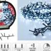 GUIRLANDE MICRO CLUSTER 1250 LED 25M BLANC FROID IP44