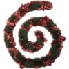 GUIRLANDE VERTE 100X5X2.7M BOULE DE NOEL ROUGE XL