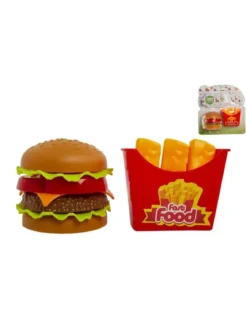 HAMBURGER ET FRITES