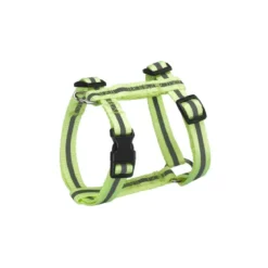 HARNAIS REGLABLE 25 A 35CM JAUNE REFLECHISSANT