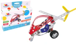 HELICOPTERE METAL A CONSTRUIRE 58 PIECES AVEC OUTILS