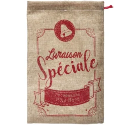 HOTTE JUTE IMPRIME 18X28CM