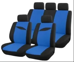 HOUSSE 9 PIECES AIRBAG BLEU SCENARIO