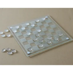 JEU DAMES VERRE