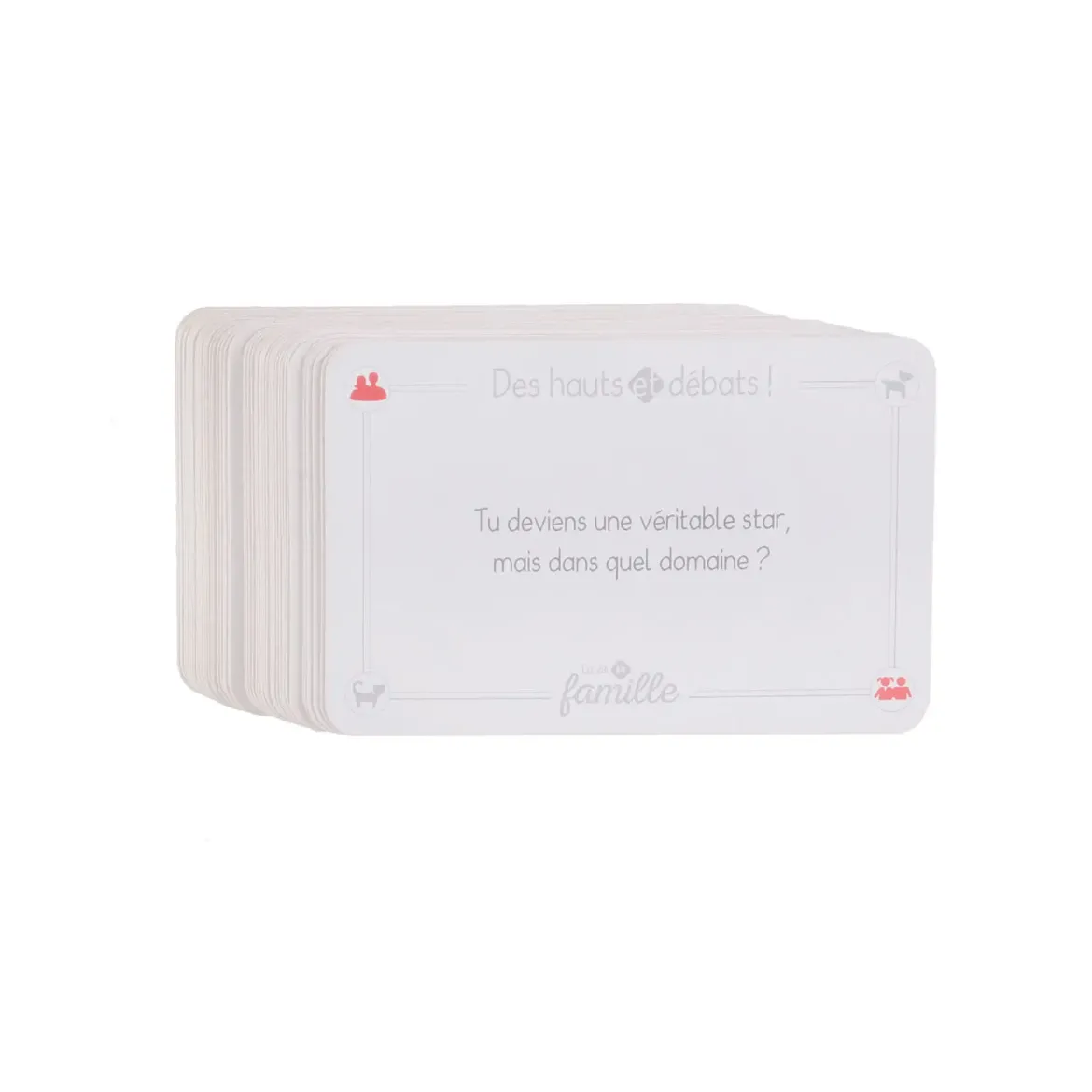 JEU DE CARTES DEBAT SPECIALE FAMILLE X54