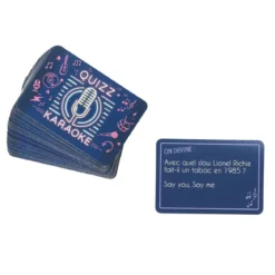 JEU DE CARTES THEME KARAOKE X60