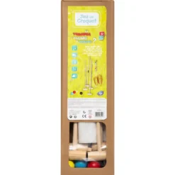 JEU DE CROQUET EN BOIS