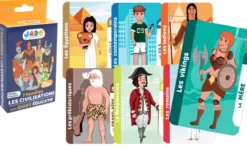 JEU DE 7 FAMILLES LES CIVILISATIONS
