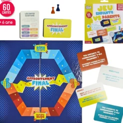 JEU DES DEFIS PARENTS ENFANTS
