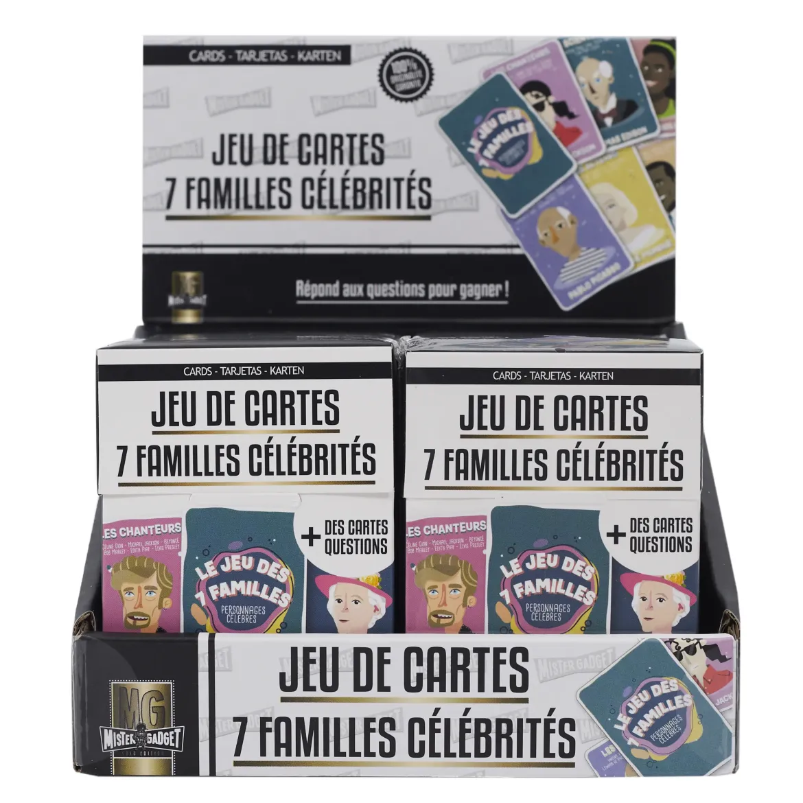 JEU DES 7 FAMILLES 60 CARTES