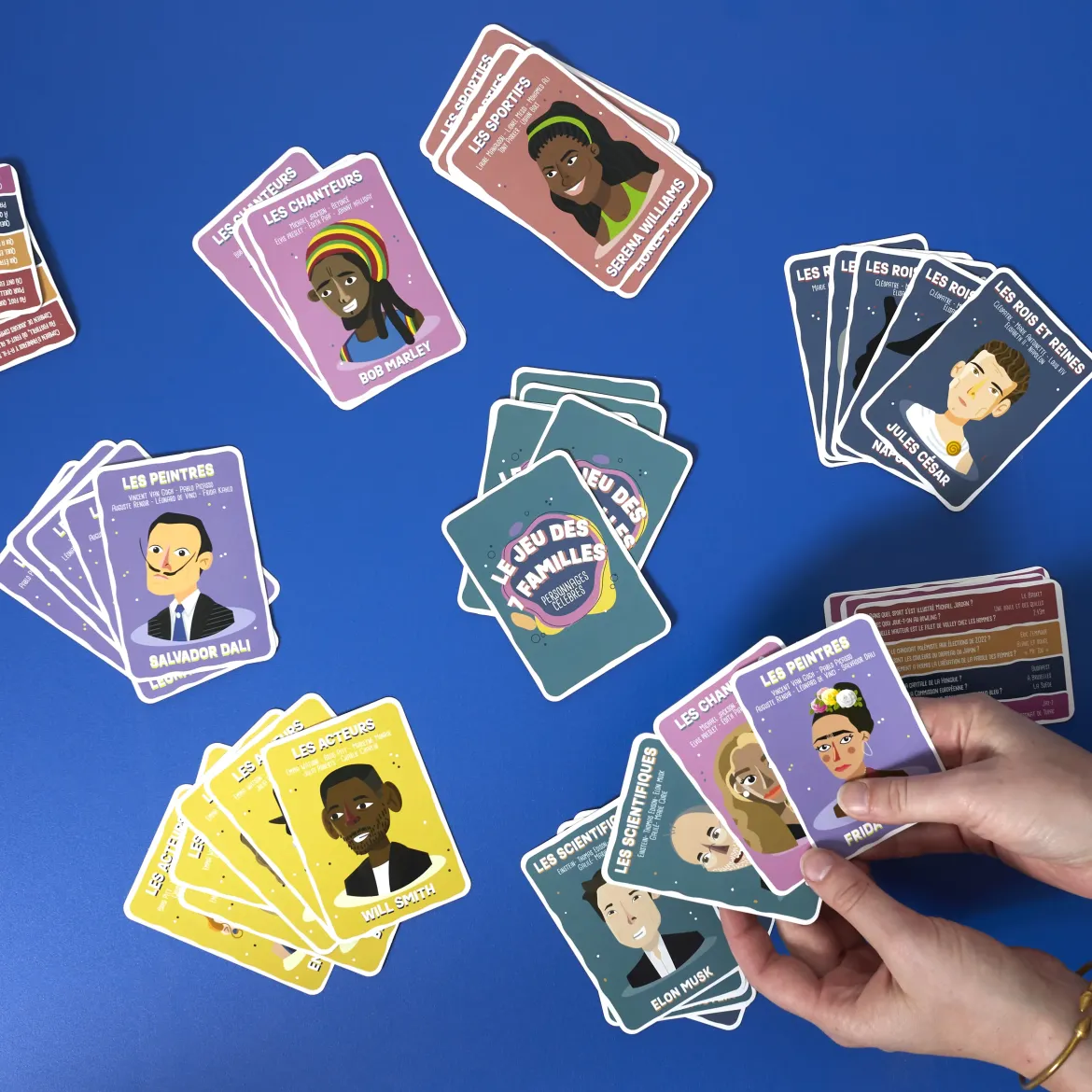 JEU DES 7 FAMILLES 60 CARTES