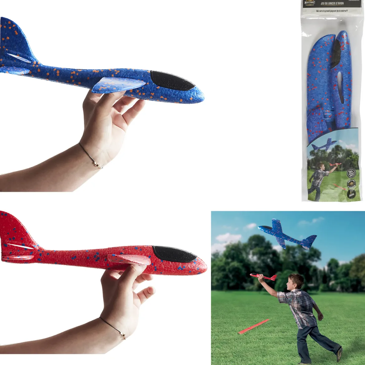 JEU DU LANCER D AVION X2 PIECES
