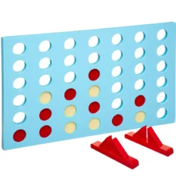 JEU EN BOIS GEANT 4 ET C EST GAGNE