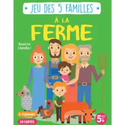 JEU 5 FAMILLES A LA FERME